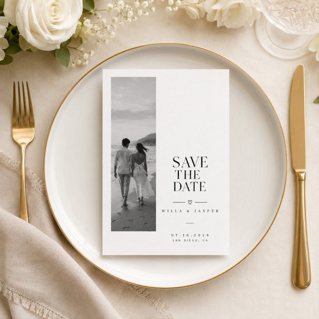 Carte de mise en page typographique de mariage (Créateur téléchargé)