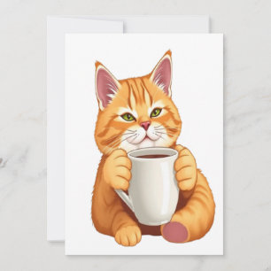 Carte de mise en vente anticipée Café Chat Mignon