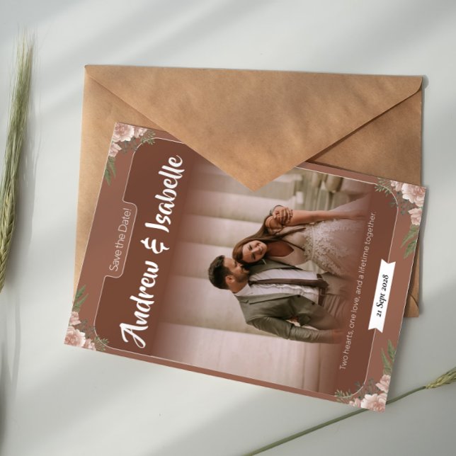 Carte de mise en vente Simple Arch Boho Sage (Créateur téléchargé)