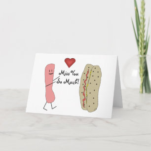 Carte de Mlle You de hot dog tellement