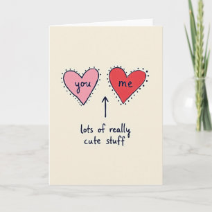 Carte de Moments Mignons Toi Moi