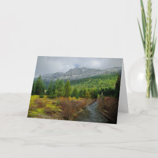 Carte de montagne avec devis
