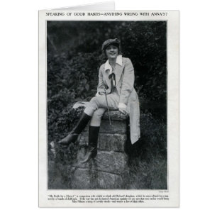 Carte de monte de portrait d'équipement d'Anna Q.