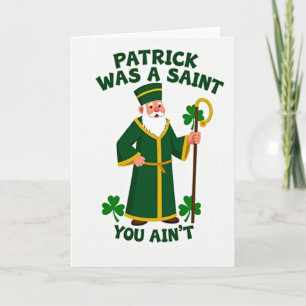 Carte de motif Saint-Patrick