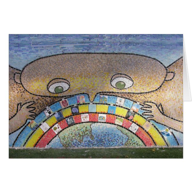 Carte de mur de paix de CITYarts Harlem (Devant horizontal)