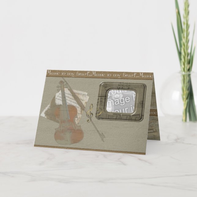 Carte de musique (Devant)