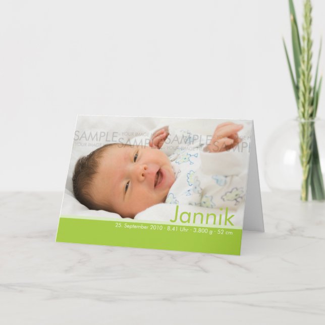 Carte de naissance de Candy Color (Devant)