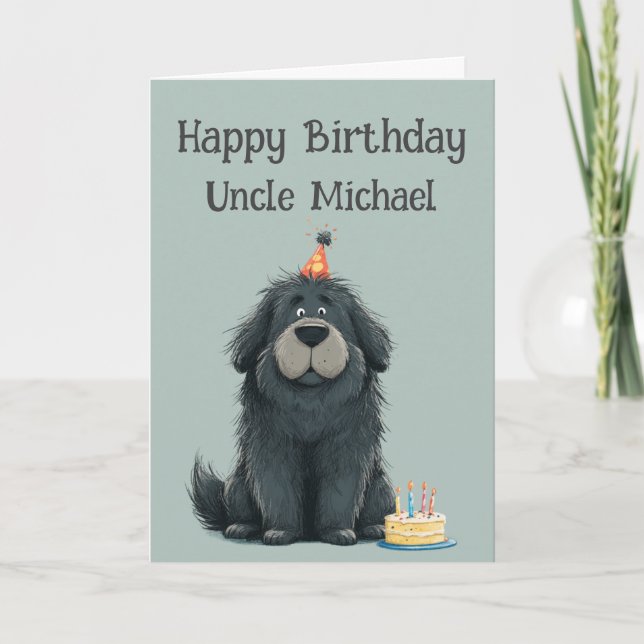 Carte de naissance fantaisiste pour chien de Terre (Devant)