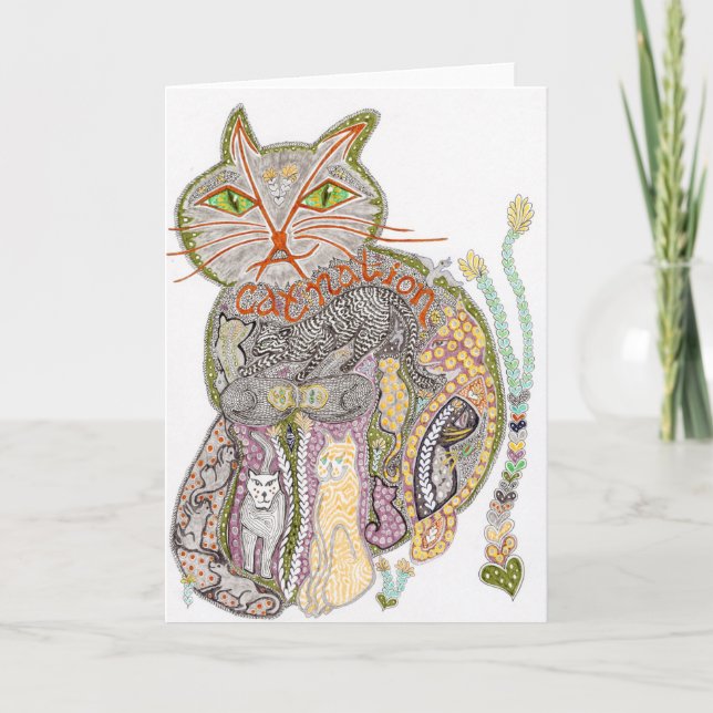 Carte de nation de chat (Devant)