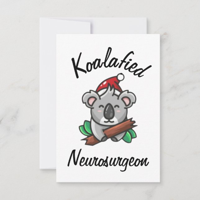 Carte de neurochirurgien koalafied (Devant)