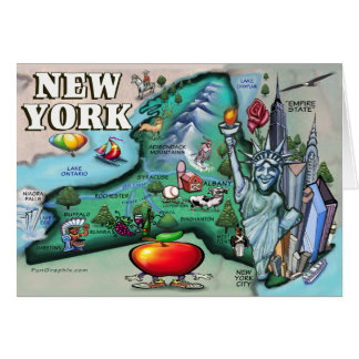 Carte de New York