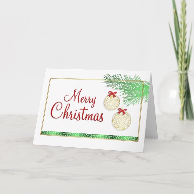 Carte de Noël (Devant)