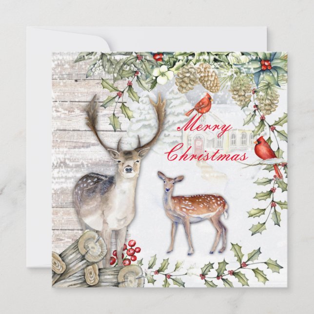 Carte de Noël (Devant)