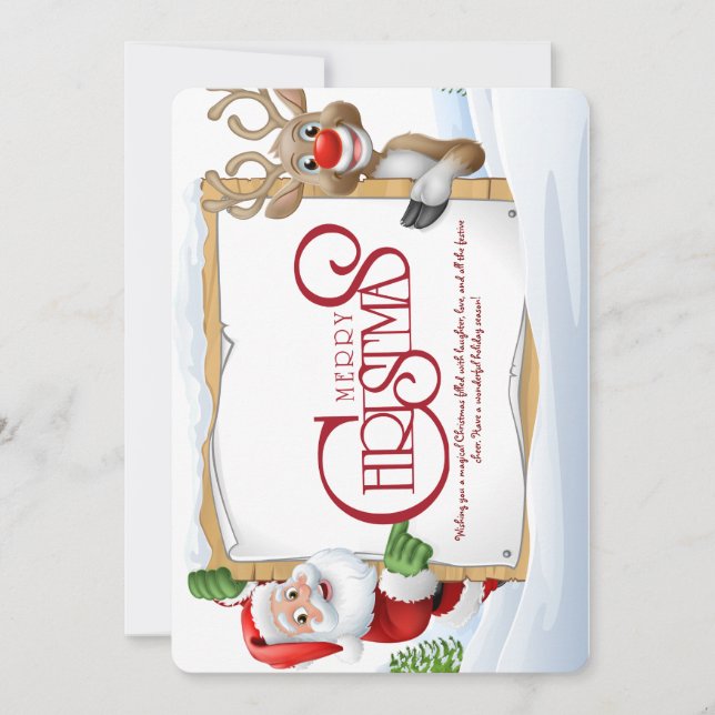 carte de Noël (Devant)