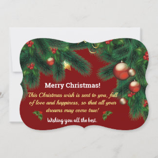 Carte de Noël