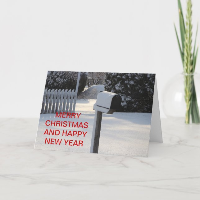 Carte de Noël (Devant)