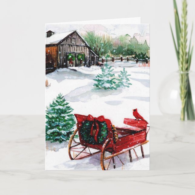 Carte de Noël (Devant)