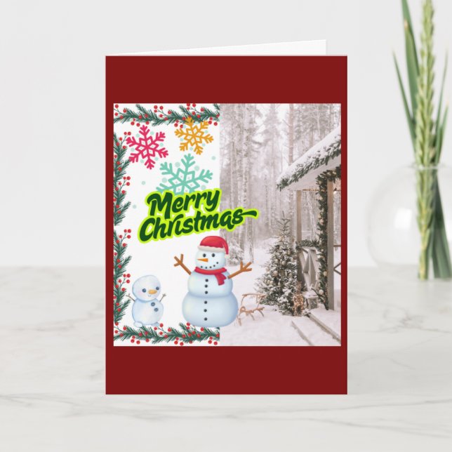 Carte de Noël (Devant)