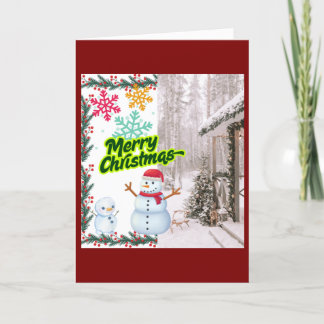 Carte de Noël