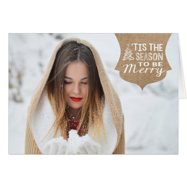 Carte de Noël (Devant horizontal)