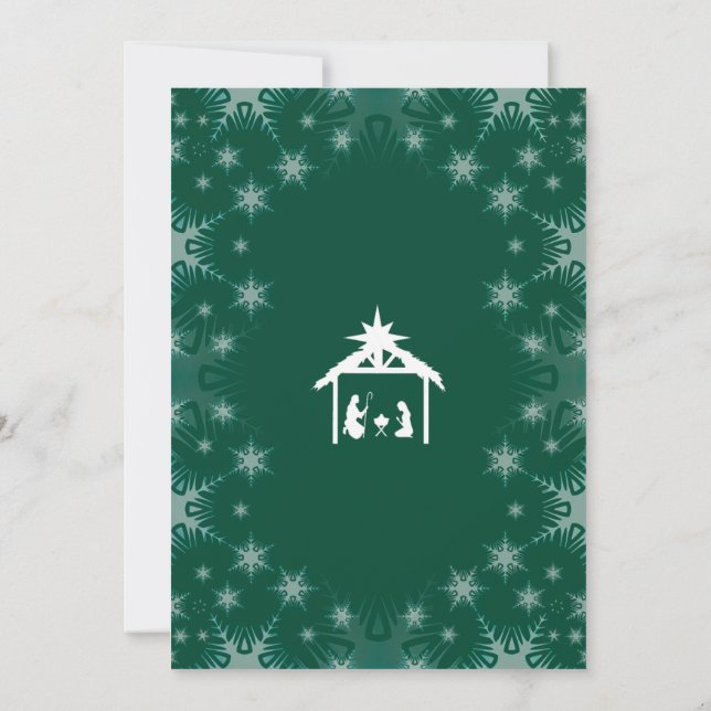 Carte de Noël (Dos)