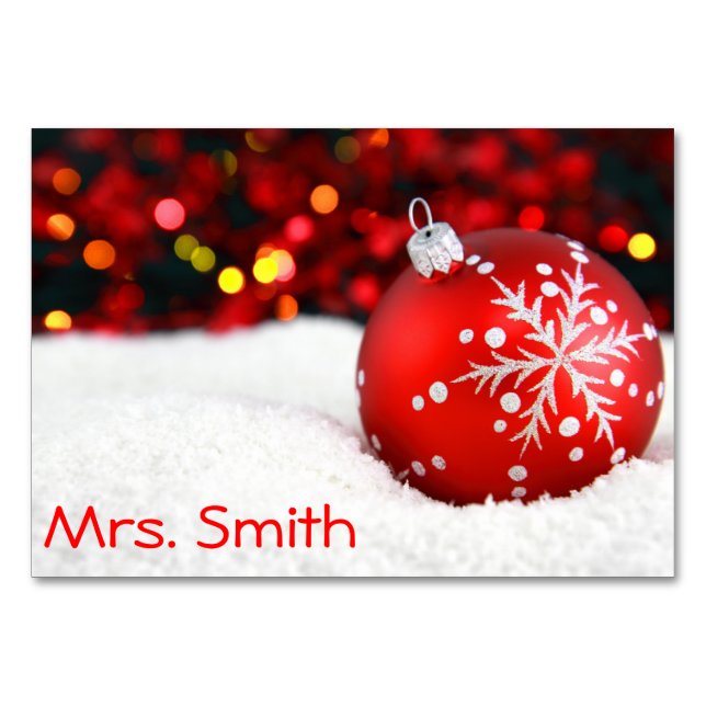 Carte de Noël (Devant)