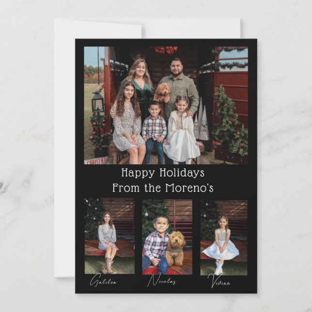 carte de Noël (Devant)