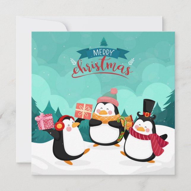 Carte de Noël (Devant)