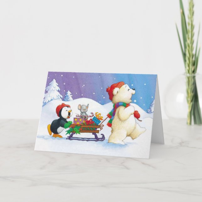 Carte de Noël (Devant)