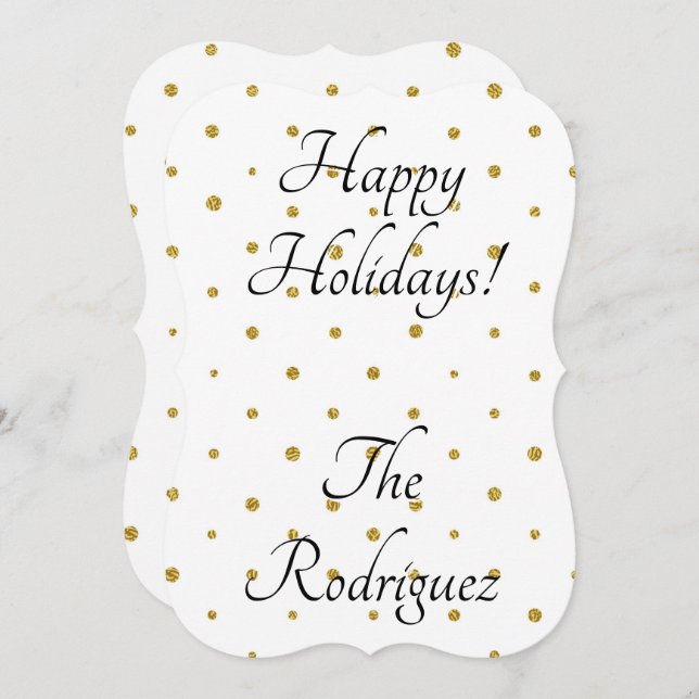 carte de noël (Devant / Derrière)