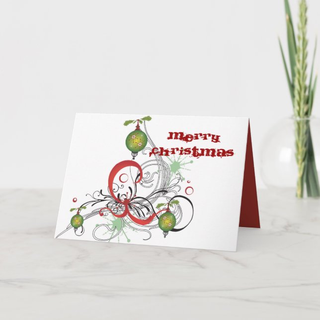 Carte de Noël (Devant)