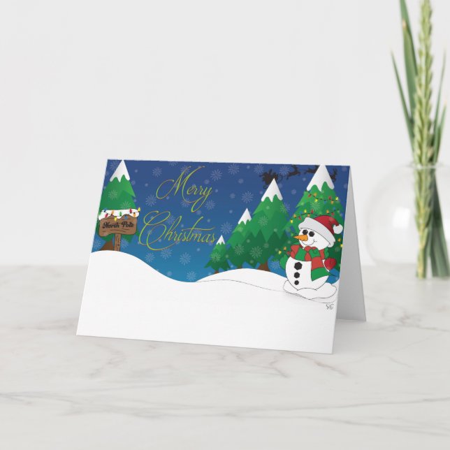 Carte de Noël (Devant)