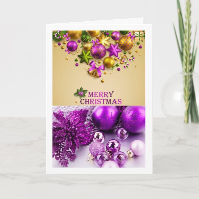 Carte de Noël (Devant)