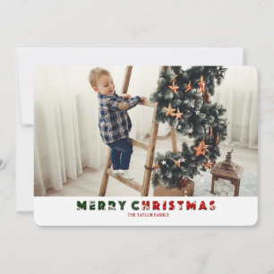 Carte de Noël 4 photos