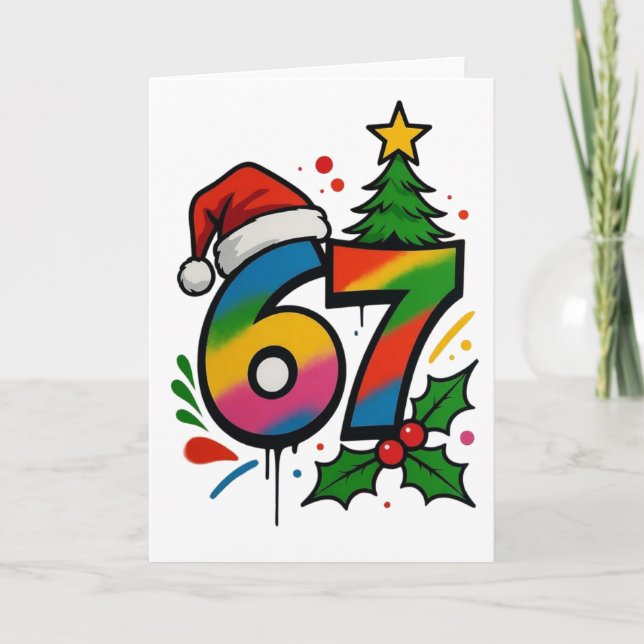 Carte de Noël 67 Meme (Devant)