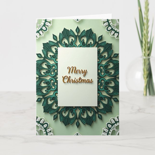 Carte de Noël à couches (Devant)