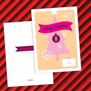 Carte de Noël à icônes personnalisées