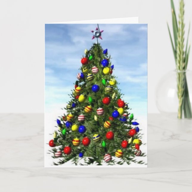 Carte de Noël à l'humeur moyenne—Drôle (Devant)