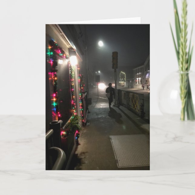 Carte de Noël à trous Woods (Devant)