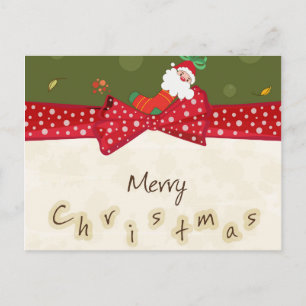 Carte de Noël adorable
