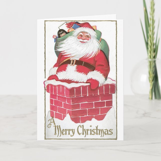 Carte de Noël adorable pour les enfants (Devant)