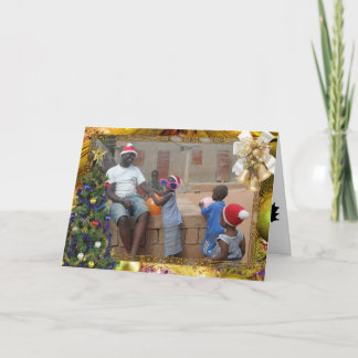 Carte de Noël africaine