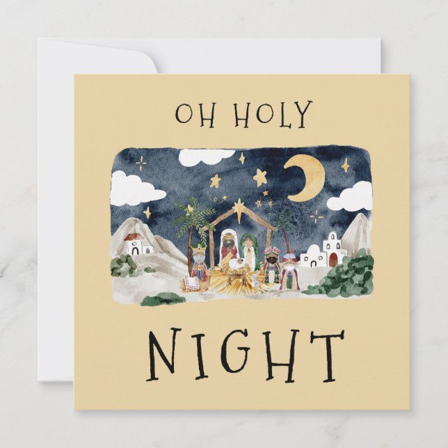 Carte de Noël afro-américaine (Devant)