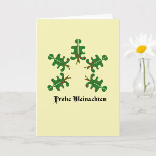 Carte de Noël allemande