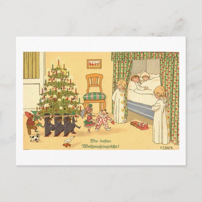 Carte de Noël allemande (Devant)