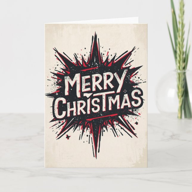 carte de Noël alternative (Devant)