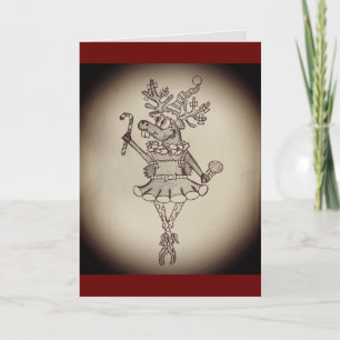 Carte de Noël amusante