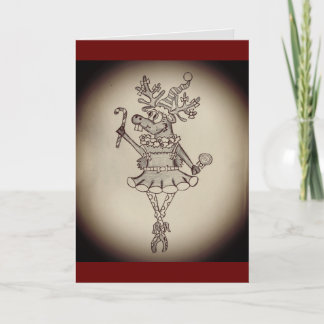 Carte de Noël amusante