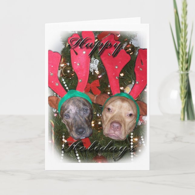 Carte de Noël amusante (Devant)