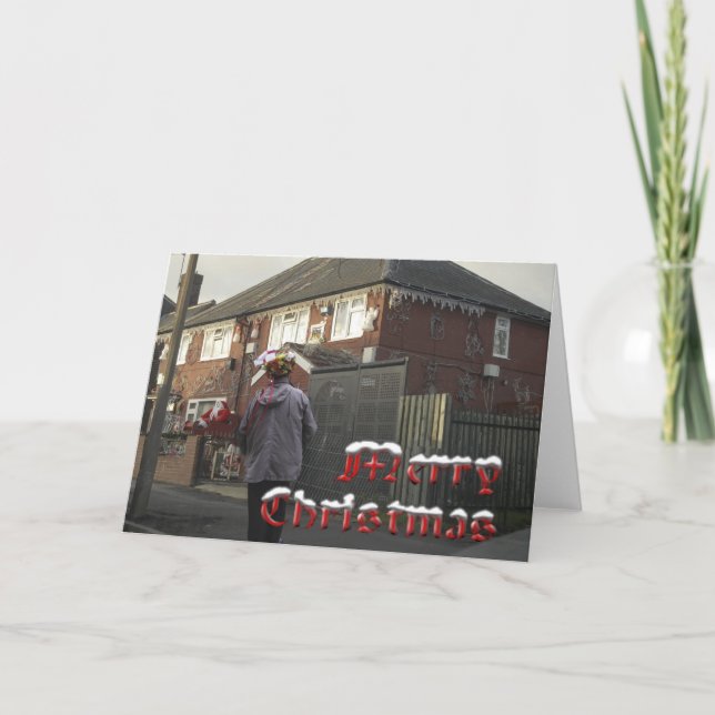 Carte de Noël amusante (Devant)